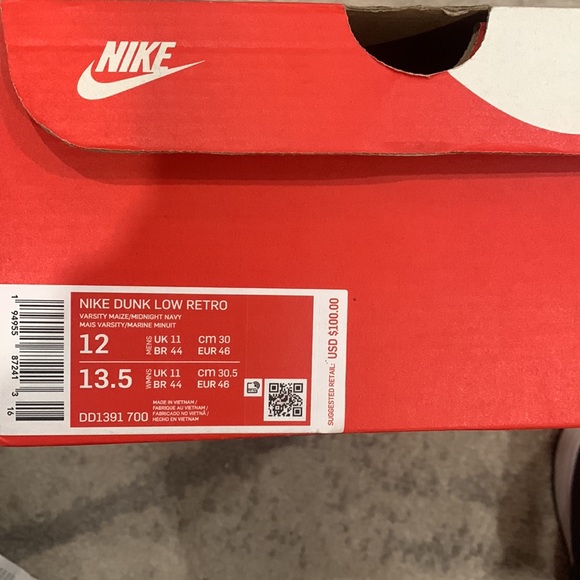 Nike dunk low Michigan - Picture 5 of 5